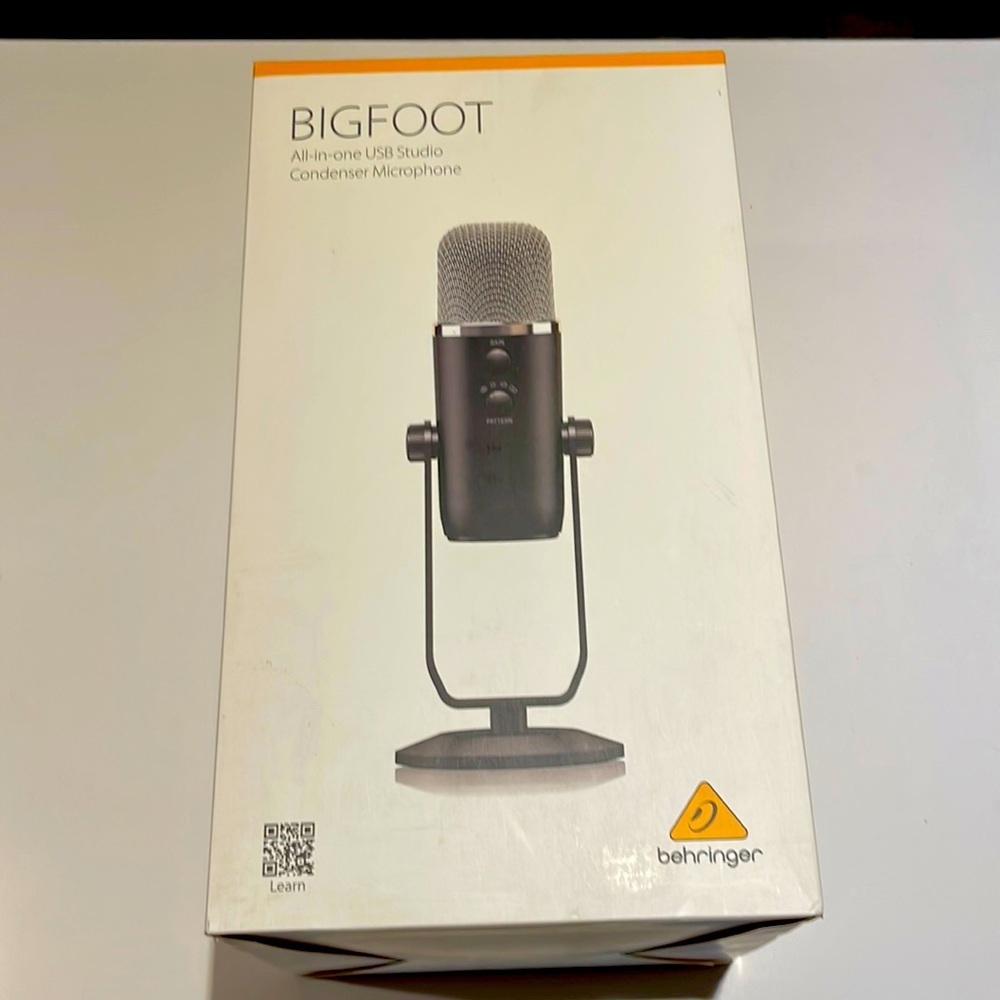 Behringer BIGFOOT USB Studio Condenser Microphone